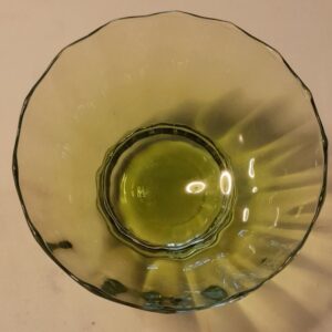 Caithness Scotland Green Glass Bowl no box