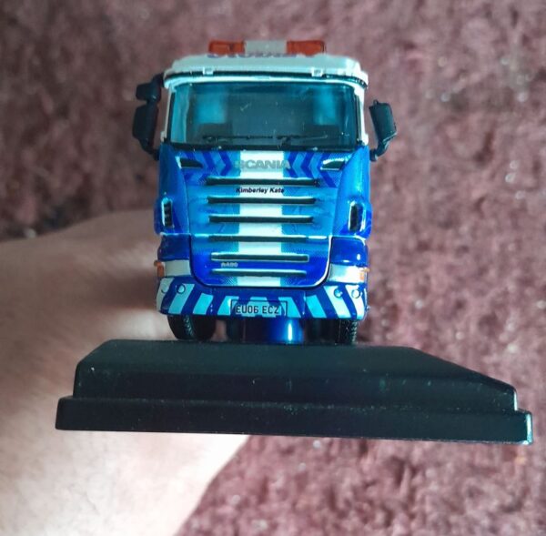 Eddie Stobart Scania R420 Kimberley Kate RV100 OXFORD Haulage 1/76 Crane Lorry No Certificate - Image 3
