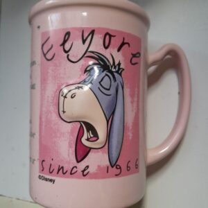 Eeyore Since 1966 Ceramic Mug, Pink, Disney Store, Winnie the Pooh