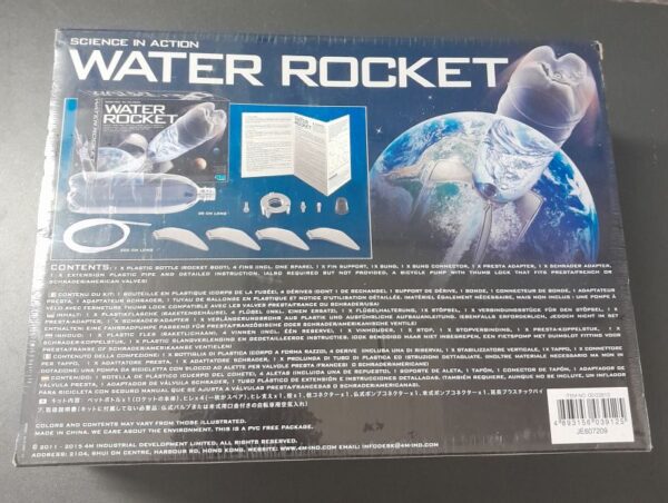 4M Science in Action WATER ROCKET KIT DIY Science Space STEM Educational Project new - Image 2
