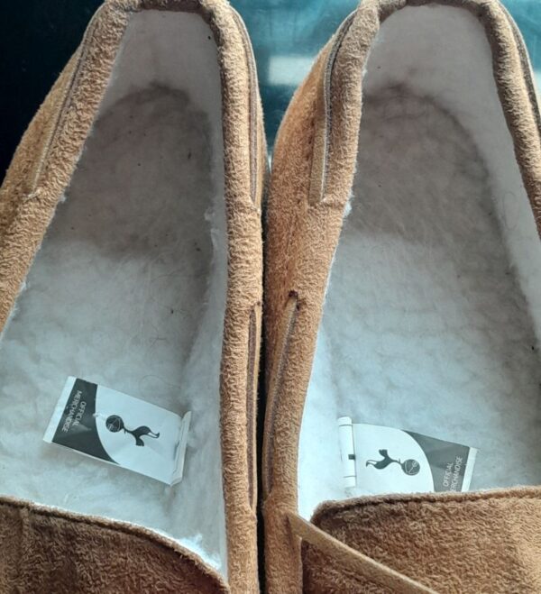 Officially Licenced Tottenham Hotspur Moccasin Slipper Large-UK 10-11 - Image 3