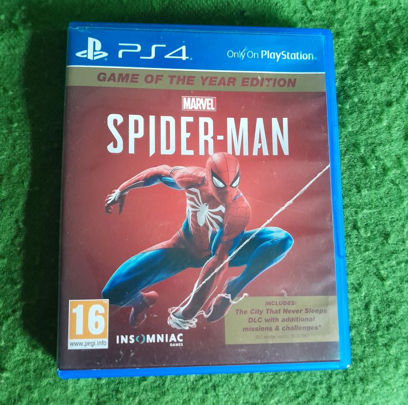 Spider-Man PS4 PlayStation 4 Game Very Good Condition. Pre-Owned