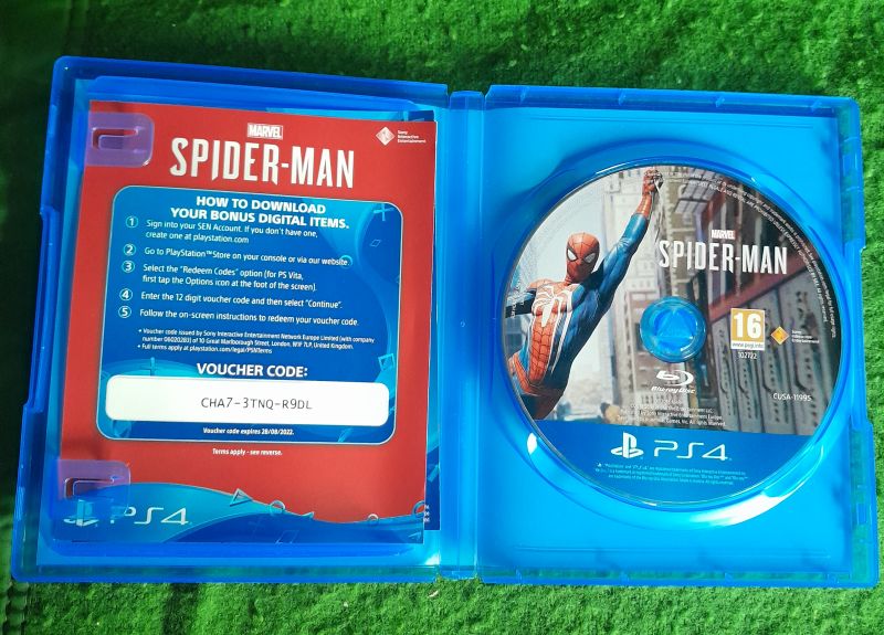 Spider-Man PS4 PlayStation 4 Game Very Good Condition. Pre-Owned - Image 2