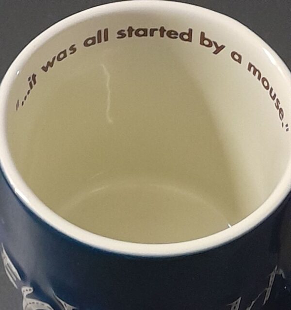 Walt Disney World Embossed Coffee Mug Since 1971 It Was All Started By A Mouse - Image 7